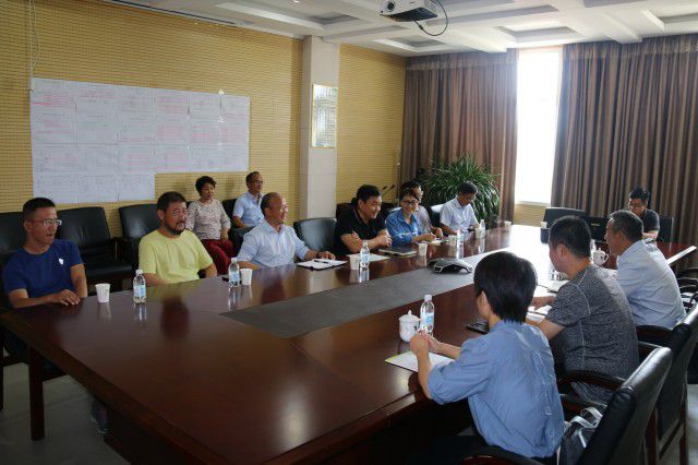 民盟洛陽市委領(lǐng)導來我公司走訪座談